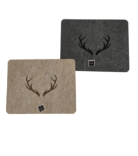 SOTTOPIATTO FELTRO CERVO 45X35 Tellini S.r.l. Ingrosso Abbigliamento